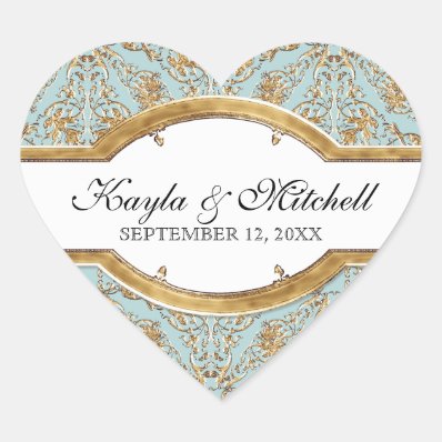Black Tie Elegance 2, Golden Matching Sticker Seal