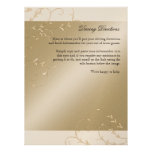 Black Tie Elegance, Champagne Cream Wedding Cards