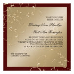 Black Tie Elegance, Champagne Cream Wedding Cards Custom Invitations