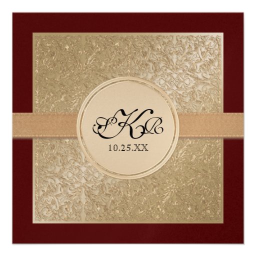 Black Tie Elegance Champagne Wine Wedding Cards