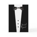 Black Tie Groomsman cards by StarStock Black Tie Groomsman cards