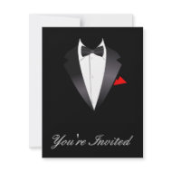 Black tie invitation invitation