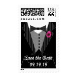 Black Tie - Tux and Tuxedo Black Tie and Whimsical postage