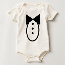 BLACK TIE WEDDING BABY T SHIRT