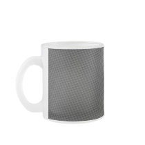 Black Tightly Woven Carbon Fiber Textured Coffee Mugs