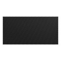 Black Tightly Woven Carbon Fiber Textured Photo Greeting Card