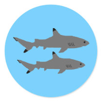 Black Tip Shark, stickers