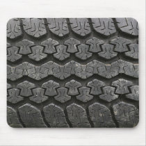 Black Tire Tread Photography Mousepad