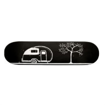 Black Trailer and Tree Skateboard skateboards