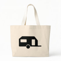 black trailer icon bags