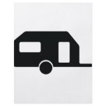 black trailer icon flyers