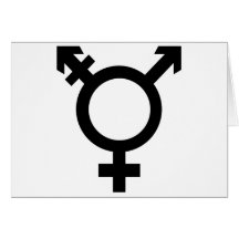 Black Transgender Symbol Cards