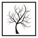 Black Tree On White Poster posters by zazzleproducts1 Black Tree On White Poster posters