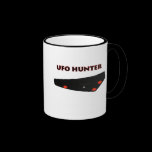 Black Triangle UFO Hunter Mug mugs