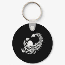 Black Tribal Scorpion keychains