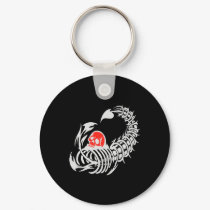 Black Tribal Scorpion keychains