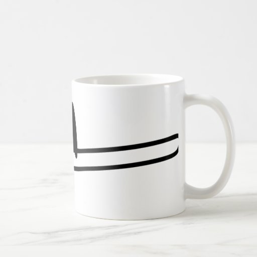 black trombone instrument icon mugs