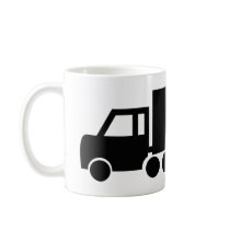 black truck icons mugs