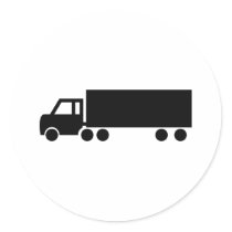 black truck icons stickers