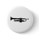 round_button - black trumpet icon