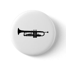 black trumpet icon buttons