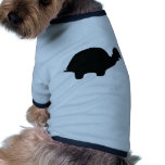 black turtle icon doggie tee shirt