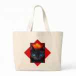 Black Tuxedo Cat Butterfly Painting - Multi