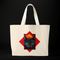 Black Tuxedo Cat Butterfly Painting - Multi bags by JUDERM Black Tuxedo Cat Butterfly Painting - Multi bags
