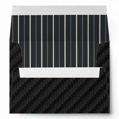 Black Tuxedo Envelopes Black