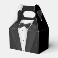 Black Tuxedo Favor Boxes