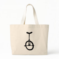 black unicycle icon bags
