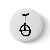 black unicycle icon buttons