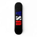 Black USA Skateboard