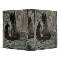 black veil vinyl binder