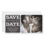BLACK VINTAGE  | SAVE THE DATE ANNOUNCEMENT photo cards