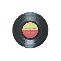Black Vinyl Music Record Label Jelly Belly Candy Tins at Zazzle