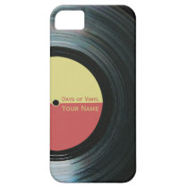 Black Vinyl Record Effect iPhone 5/5S Case Cover For iPhone 5/5S  at Zazzle