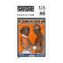 Black War Hero, WWI Postage Stamps