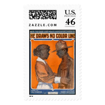 Black War Hero, WWI Postage Stamps