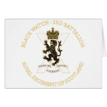 Black Watch Greeting Cards
