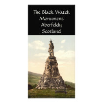 Black Watch Monument, Aberfeldy, Scotland Custom Photo Card