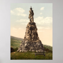 Black Watch Monument, Aberfeldy, Scotland Posters