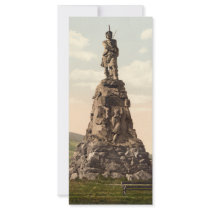 Black Watch Monument, Aberfeldy, Scotland Full Color Rack Card