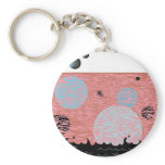 Black Water Bubbles Keychain