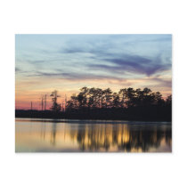 Black Water Sunset postcards