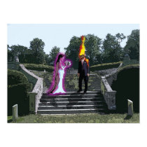 Black wedding posters