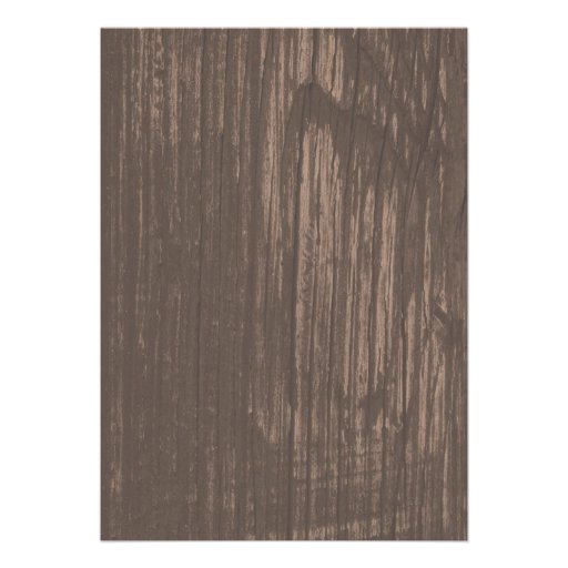 Black Western Barn Wood Bridal Shower Invitations