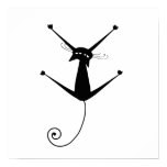 Black Whimsy Kitty 10 Posters