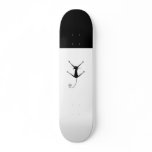 Black Whimsy Kitty 10 Skate Board