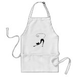 Black Whimsy Kitty 2 Aprons
